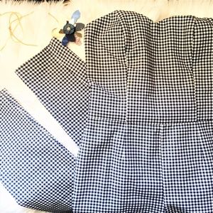 Michael Kors ~ Gingham Jumpsuit